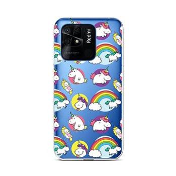 TopQ Kryt Xiaomi Redmi 10C Chunky Unicorns 76224 (Sun-76224)