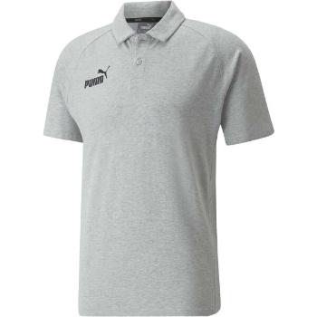 Puma TEAMFINAL CASUALS POLO TEE SHIRT Pánské triko, šedá, velikost