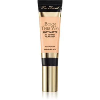 Too Faced Born This Way Soft Matte Foundation mattító make-up árnyalat Almond 30 ml