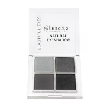 BENECOS Očné tiene 4paletka Smokey eyes BIO 8 g