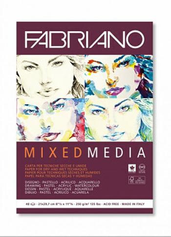 Blok Fabriano Mixed media 250g A4