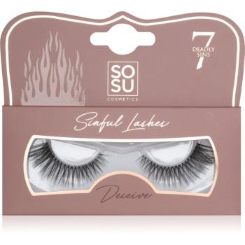 SOSU Cosmetics 7 Deadly Sins Lashes umělé řasy Deceive 1 ks