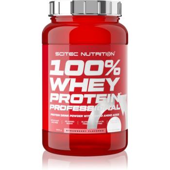 Scitec Nutrition 100% Whey Protein Professional syrovátkový protein s trávícími enzymy příchuť Strawberry 920 g