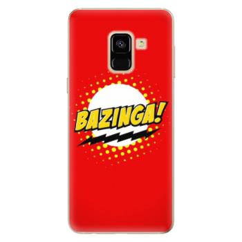 Odolné silikonové pouzdro iSaprio - Bazinga 01 - Samsung Galaxy A8 2018