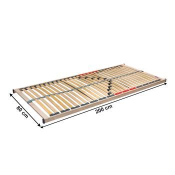 Lamelový rošt v rámu DOUBLE KLASIK NEW Tempo Kondela 80x200 cm