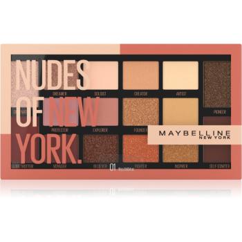 Maybelline Nudes Of New York szemhéjfesték paletta 18 g