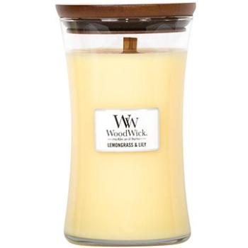 WOODWICK Lemongrass and lilly 609 g (5038581054711)