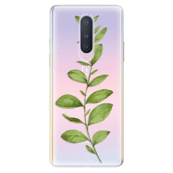 Odolné silikonové pouzdro iSaprio - Green Plant 01 - OnePlus 8