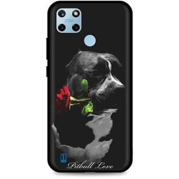 TopQ Kryt Realme C25Y silikon Pitbull Love 70541 (Sun-70541)