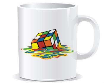 Hrnek Premium Melting rubiks cube