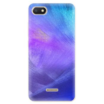 Odolné silikonové pouzdro iSaprio - Purple Feathers - Xiaomi Redmi 6A