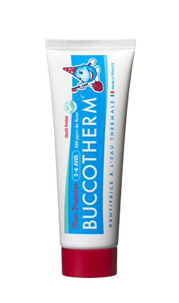 Buccotherm BIO gelová zubní pasta pro děti od 2 do 6 let, jahoda, 50 ml