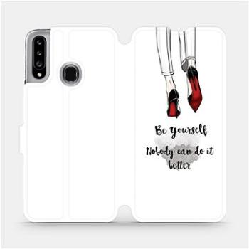 Flipové pouzdro na mobil Samsung Galaxy A20S - M046P Be yourself (5903516397556)