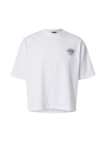 Kaotiko Póló 'LIFE IS SHORT'  sötétkék / világos-rózsaszín / fehér