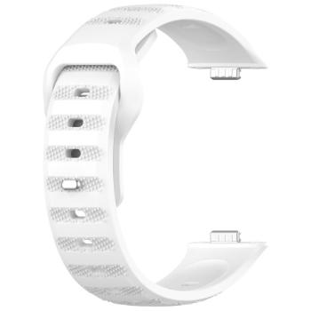 BStrap Silicone remienok na Huawei Watch Fit 3, white