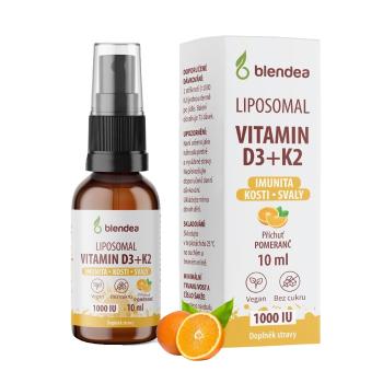 Blendea Lipozomální vitamin D3 + K2 10 ml