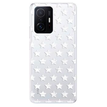 Odolné silikonové pouzdro iSaprio - Stars Pattern - white - Xiaomi 11T / 11T Pro