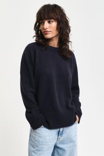 SVETR GANT CASHMERE C-NECK EVENING BLUE