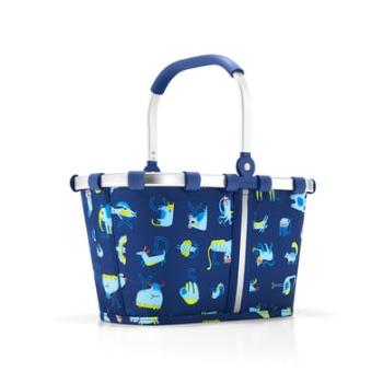 Dětský skládací nákupní košík Reisenthel Carrybag XS Kids ABC Frineds Blue