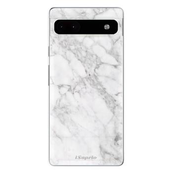 Odolné silikonové pouzdro iSaprio - SilverMarble 14 - Google Pixel 6a 5G