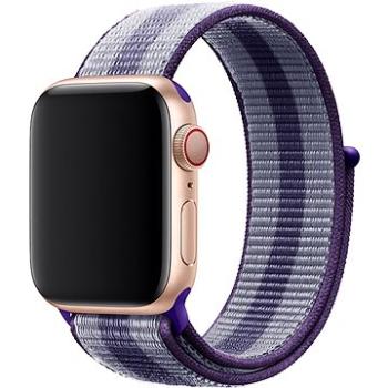 Eternico Airy pro Apple Watch 42mm / 44mm / 45mm / Ultra 49mm Dark Blue with Gray stripe (AET-AWAY-DaBG-42)