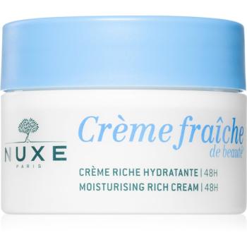 Nuxe Crème Fraîche de Beauté výživný hydratační krém pro suchou až velmi suchou citlivou pleť 50 ml