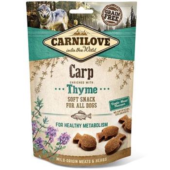 Carnilove dog semi moist snack carp enriched with thyme 200 g  (8595602527335)