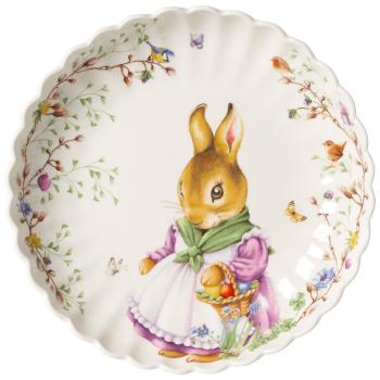 Velká mísa, zajíc Eva, kolekce Spring Fantasy - Villeroy & Boch