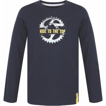 LOAP BILI Fiú felső, kék, méret 112-116