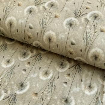 Úplet VISCOSE Whispering Wind yellow digital print