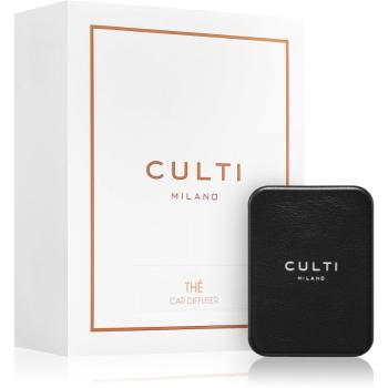 Culti Car Diffuser Black Thé vůně do auta + náhradní náplň 73x53 cm