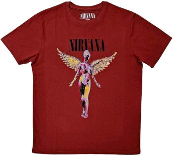 Nirvana Tričko In Utero Unisex Red M