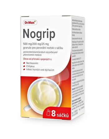 Dr. Max Nogrip 500 mg/200 mg/25 mg 8 sáčků