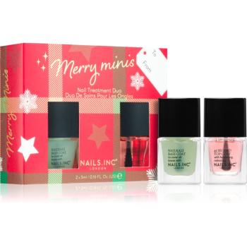 Nails Inc. Merry Minis Nail Treatment Duo vánoční dárková sada na nehty