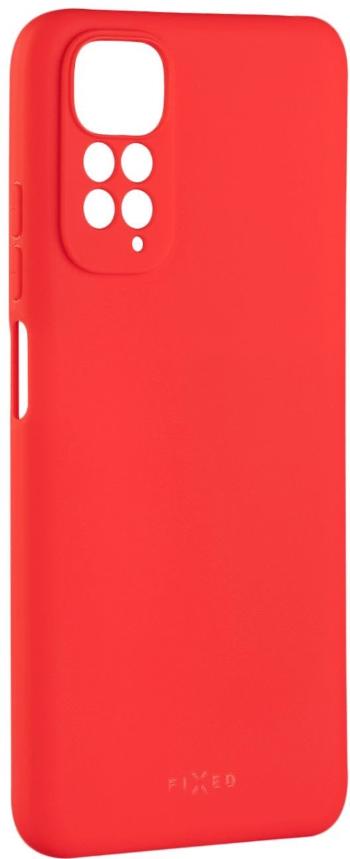 Telefon tok FIXED Story a Xiaomi Redmi Note 11 készülékhez - piros