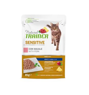 Natural Trainer Sensitive vepřové kapsička 85 g