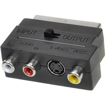 OEM scart - 3x cinch + S-video, přepínatelné IN/OUT (11924410)