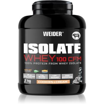 Weider Isolate Whey 100 CFM syrovátkový izolát příchuť Cookies & Cream 2000 g