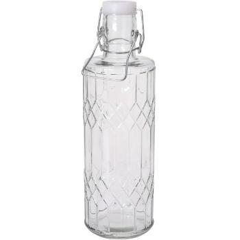 Sticlă cu capac clip 1 l