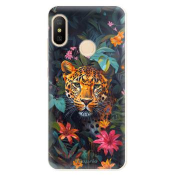 Odolné silikonové pouzdro iSaprio - Flower Jaguar - Xiaomi Mi A2 Lite