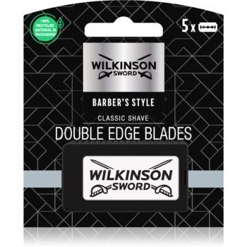 Wilkinson Sword Barbers Style Classic Shave Double Edge Blades tartalék pengék 5 db