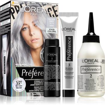 L’Oréal Paris Préférence Vivids hajfesték árnyalat 10.112 silver grey 1 db