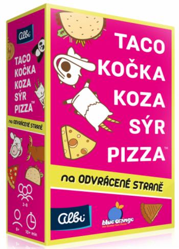 Taco, kočka, koza, sýr, pizza Na odvrácené straně