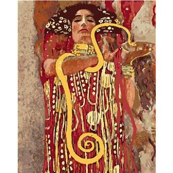 Zuty - Malování podle čísel - HYGEIA (G. KLIMT), 80x100 cm, vypnuté plátno na rám (HRAmmb11087nad)