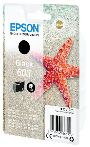 Epson 603 C13T03U14010 černá (black) originální cartridge