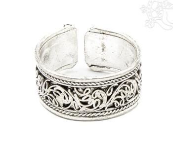 "Áramlás" filigrán gyűrű