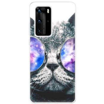 iSaprio Galaxy Cat pro Huawei P40 Pro (galcat-TPU3_P40pro)