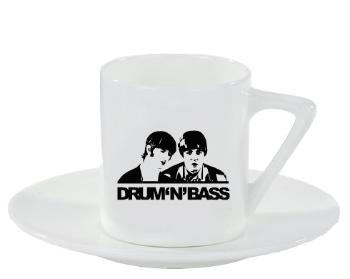 Espresso hrnek s podšálkem 100ml Drum n bass