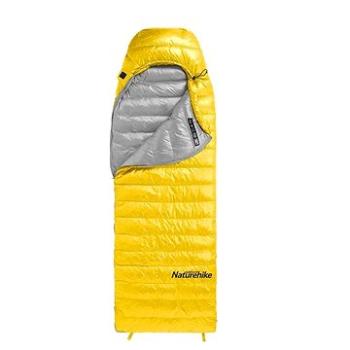 Naturehike péřový spací pytel CW400 750FP 910g vel. M - žlutý
 (6927595761700)