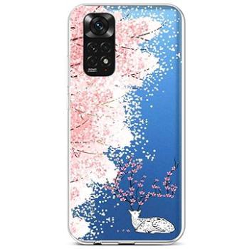 TopQ Kryt Xiaomi Redmi Note 11 silikon Blooming Deer 71885 (Sun-71885)